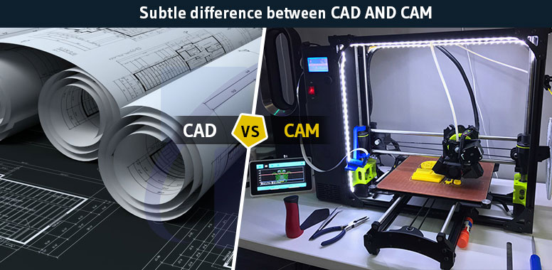 Subtle difference between CAD and CAM