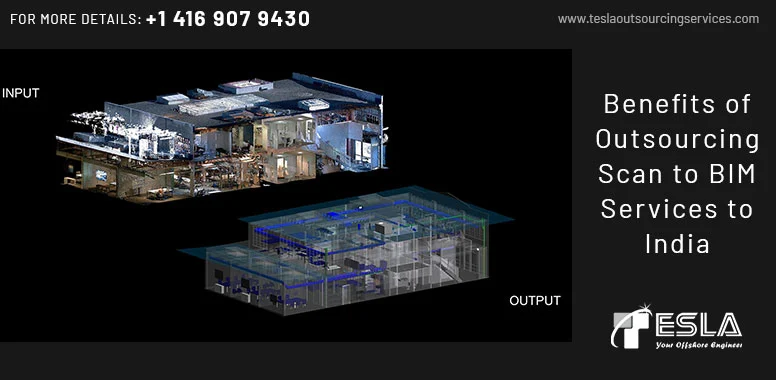 Benefits of Outsourcing Scan to BIM Services to India