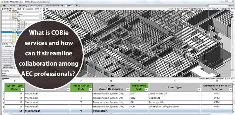 What is COBie BIM services and how can it streamline collaboration among AEC professionals?