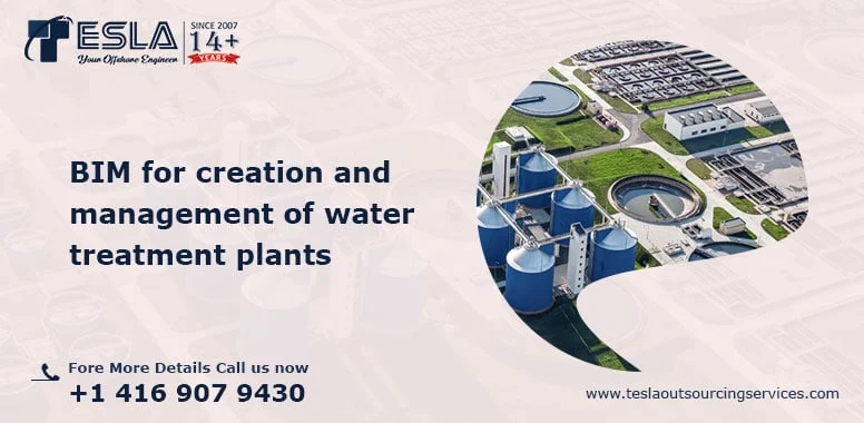 BIM for creation and management of water treatment plants