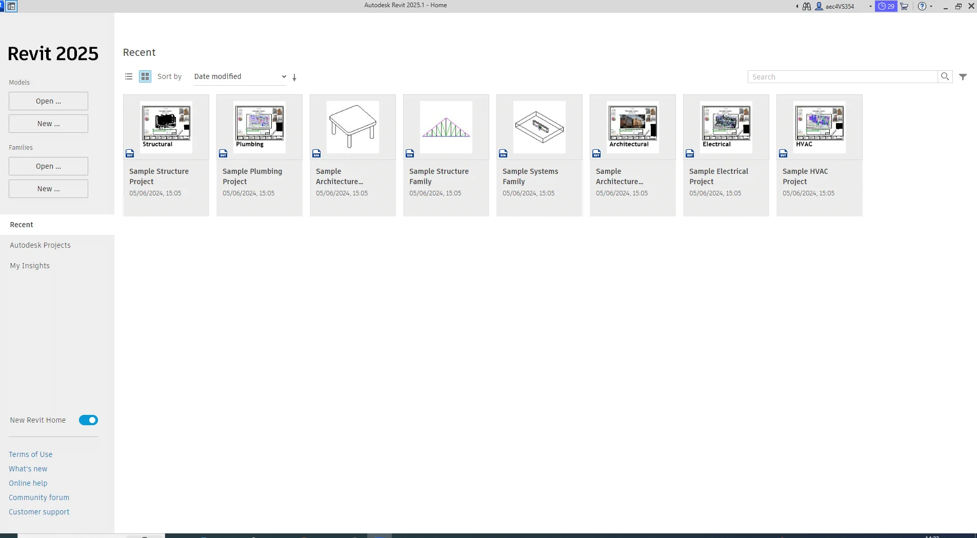 1. New Revit Home 1 1. New Revit Home 1