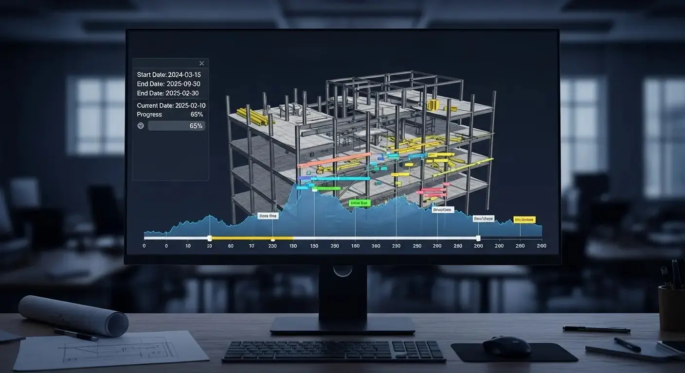 4D Scheduling in BIM, Beyond Gantt Chart