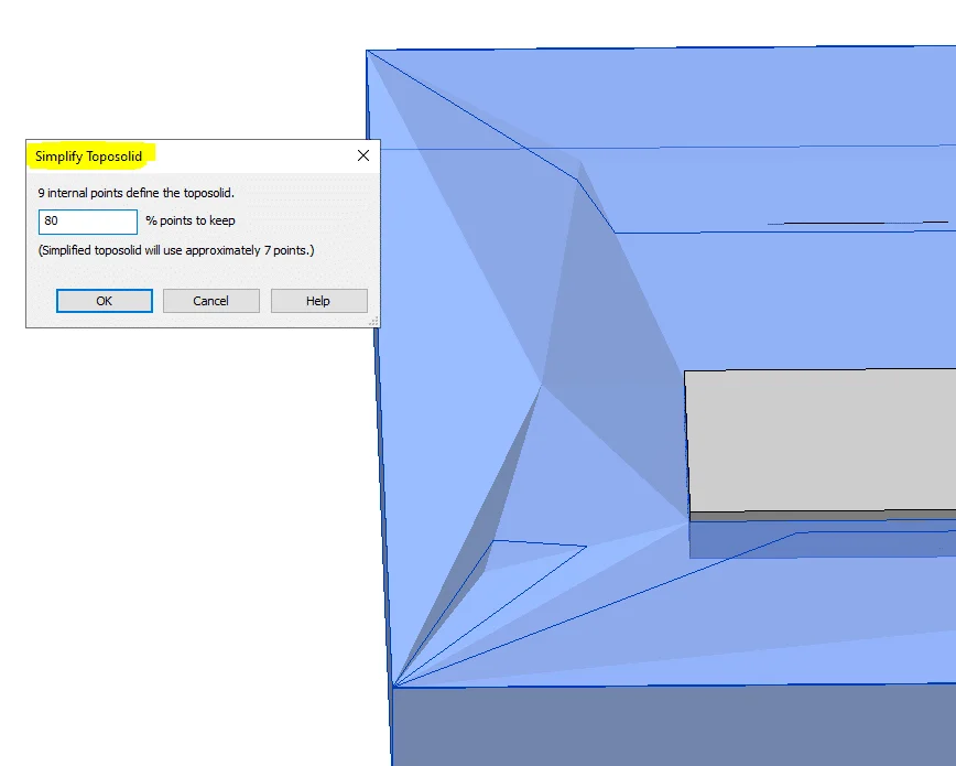 5. Simplify Toposolid 1 5. Simplify Toposolid 1
