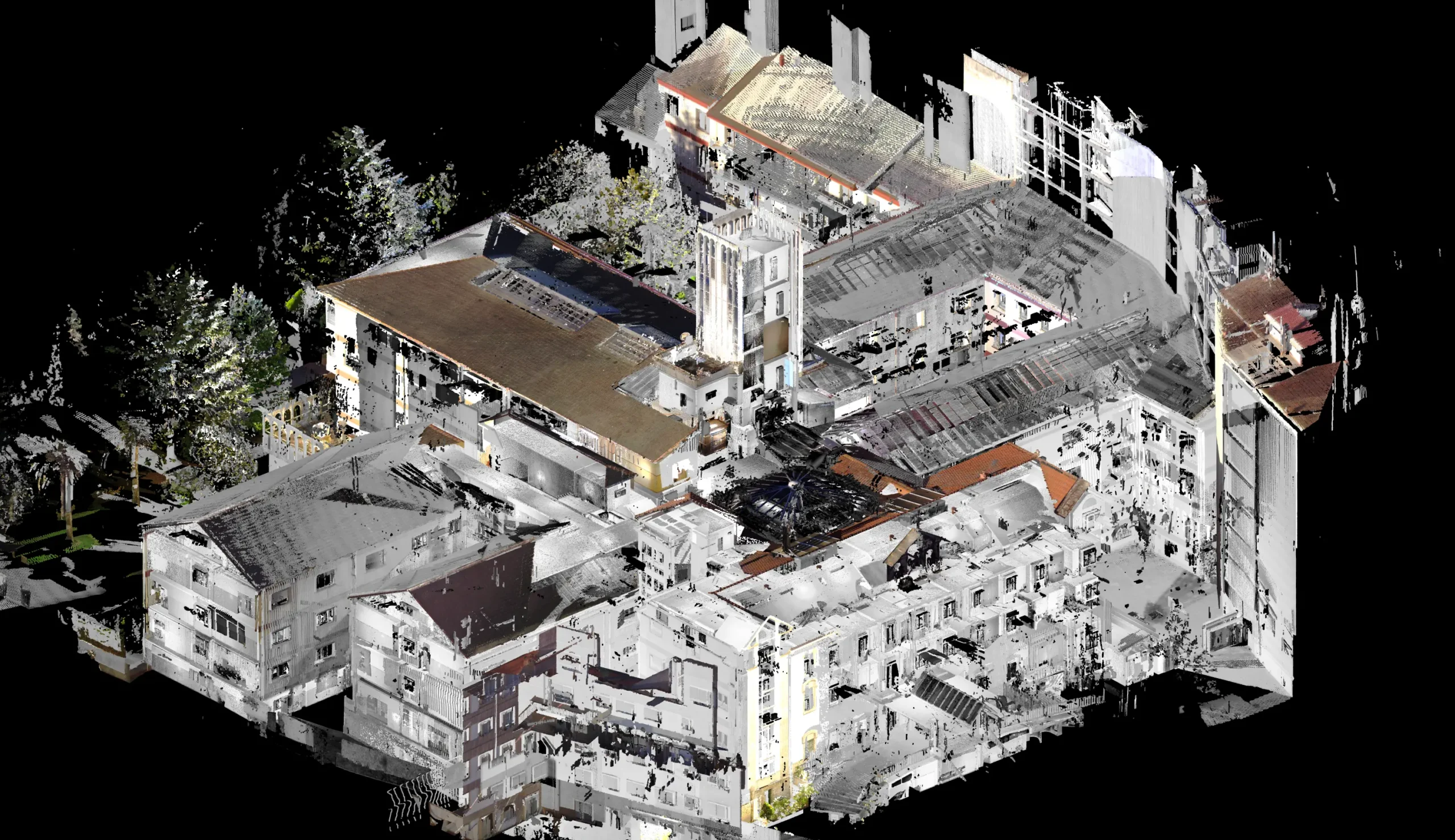 Laser Scan of Existing Building