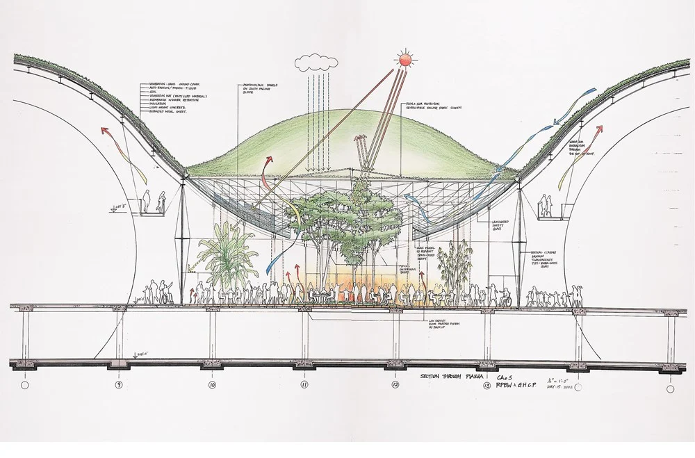 Use Of Sunlight and Green Building Features