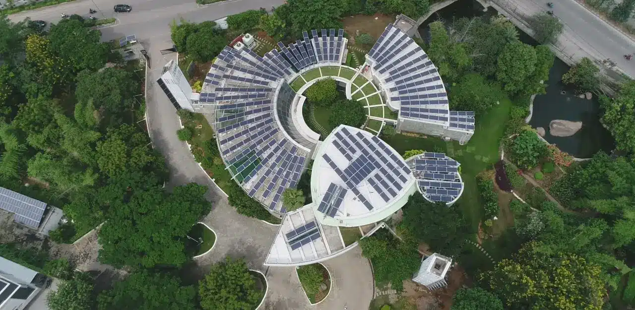 Use of fly ash-based cement in CII-IGBC Net Zero Energy Building