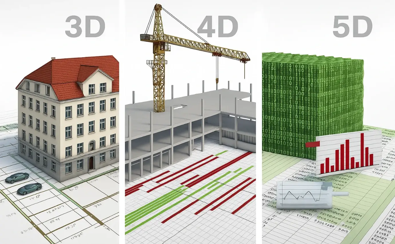 3d 4d 5d Building