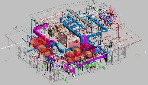 MEP Coordinated BIM Model of Everett Alvarez