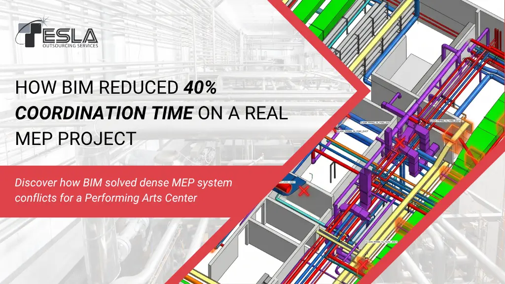 How BIM Reduced 40% Coordination Time on a Real MEP Project