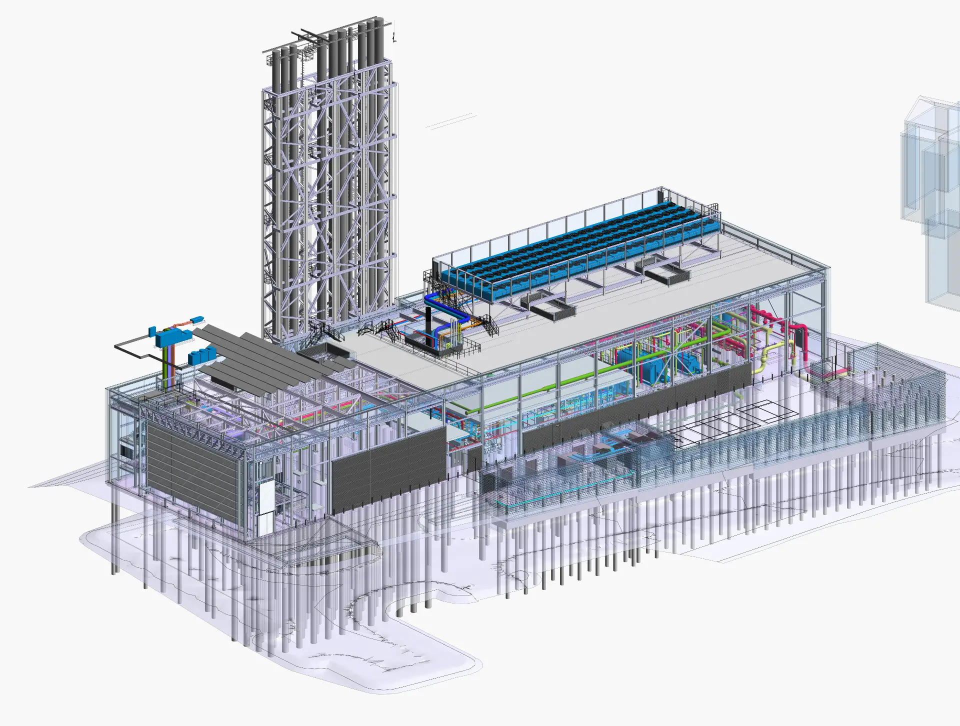 MEPF Multidisciplinary BIM Model