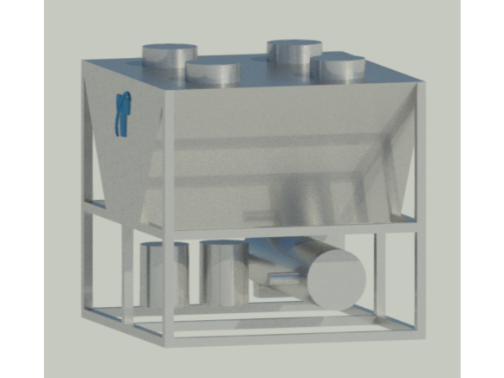 BIM Object Revit Family Creation of Chiller