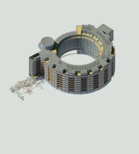 Architectural BIM Model TVC Tower UK