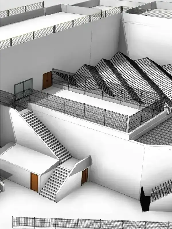 Lod 300 Revit Modeling of a Villa in Spain 11