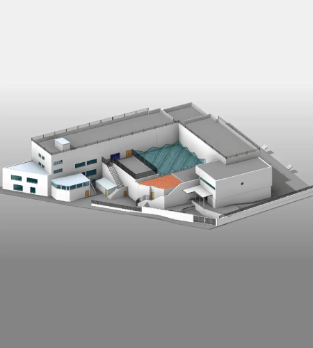 Lod 300 Revit Modeling of a Villa in Spain