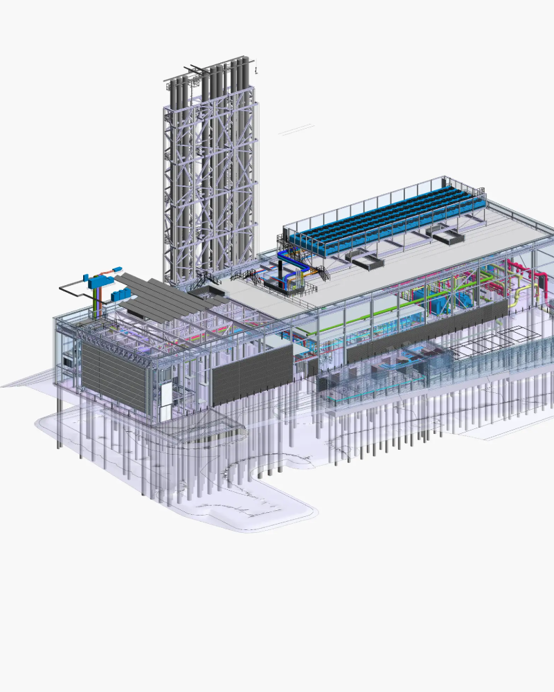 3D BIM modeling