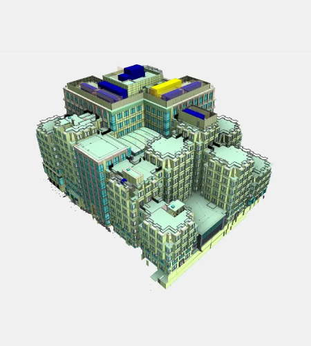 REVIT Modeling to Simulate Waterproof Roof Design