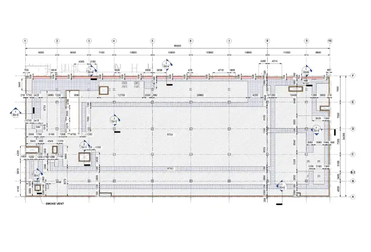3D Modeling and Shop Drawings for Roof Waterproofing Treatment
