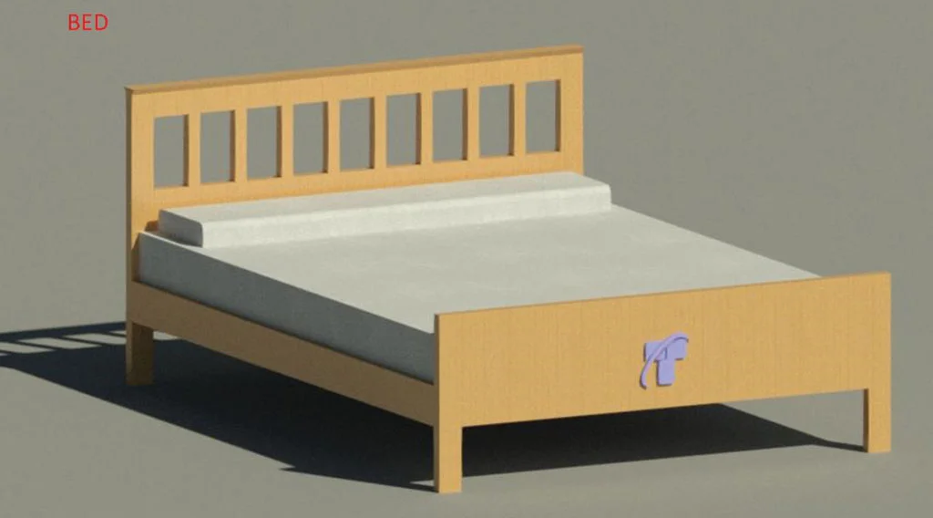 BIM Object - Bed