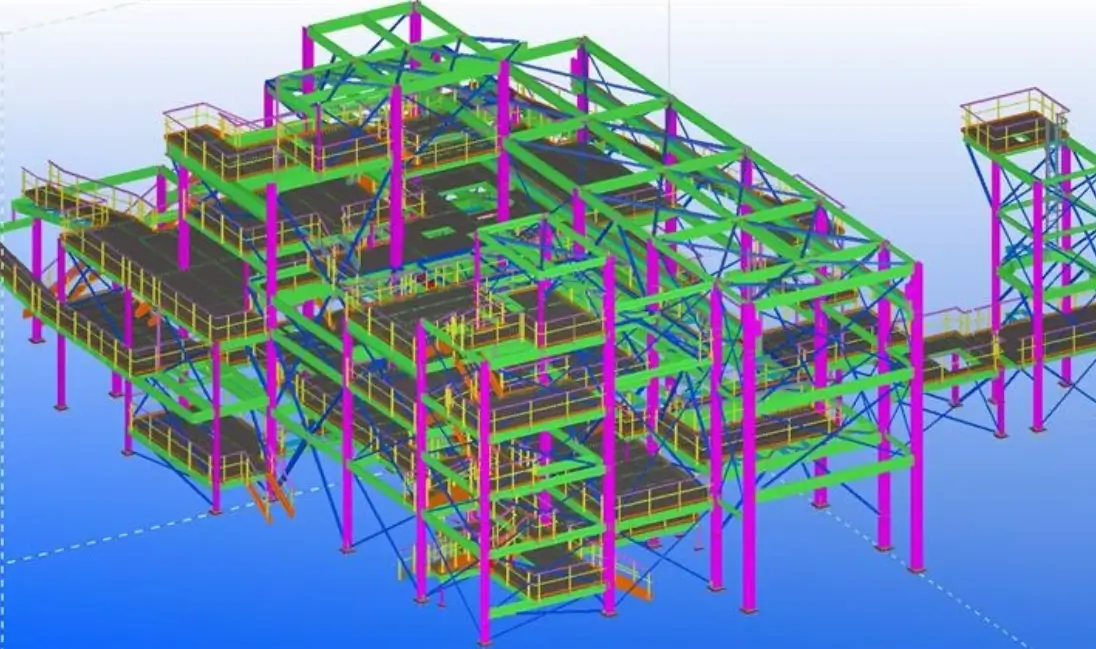 3D Steel Detailing Model