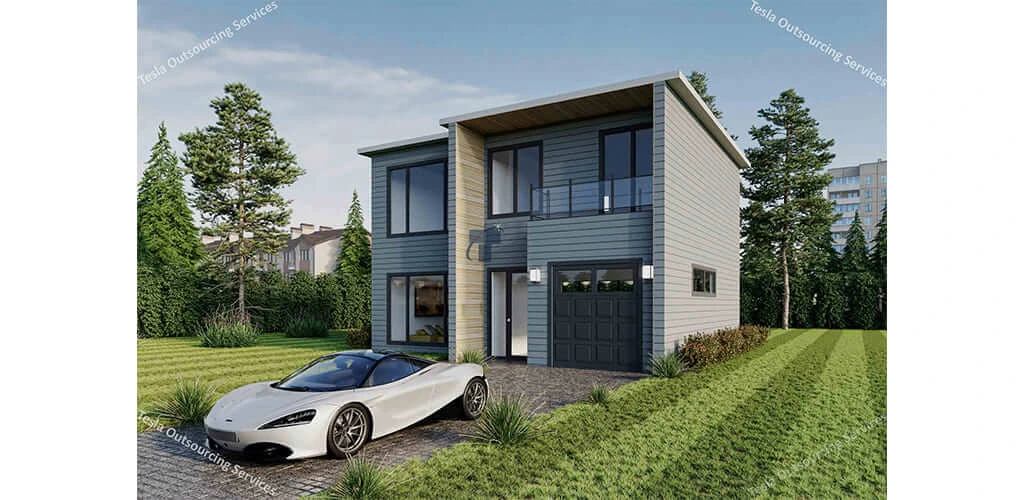 Exterior 3D Renderings Projects